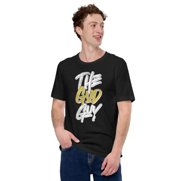 Be the Gud Guy Bold Graphic T-Shirt by Teasifi