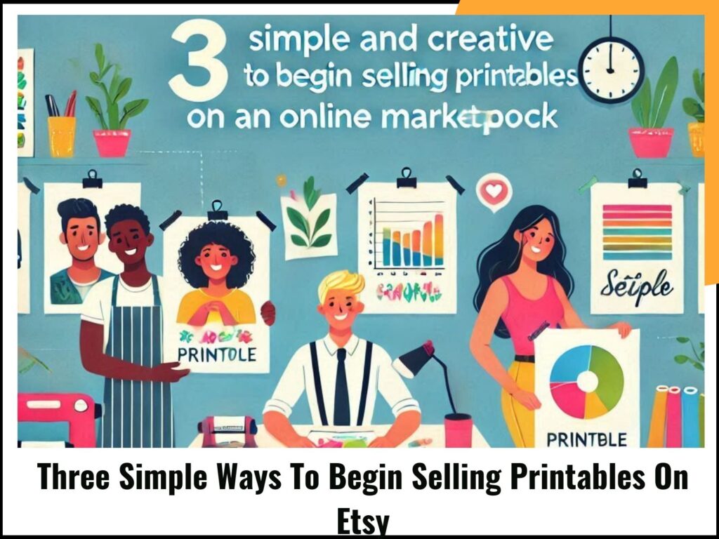 Three Simple Ways To Begin Selling Printables On Etsy