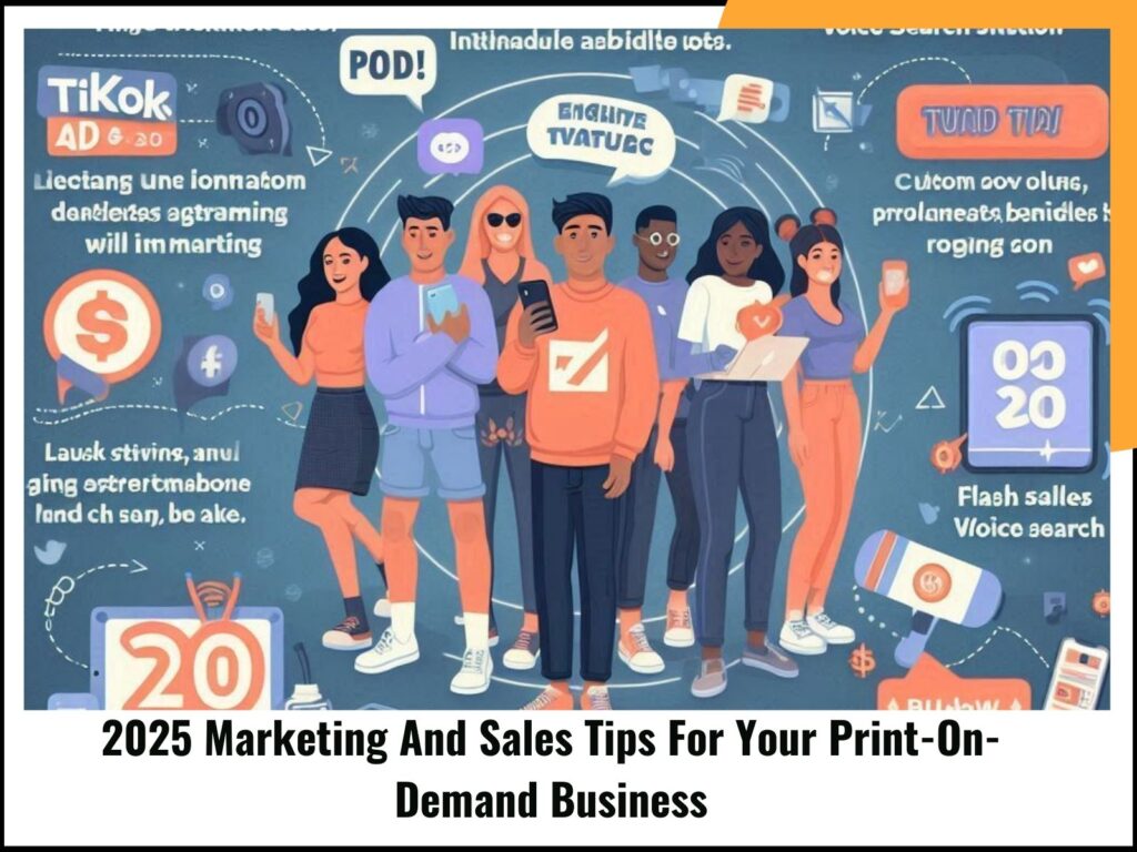 2025 Marketing And Sales Tips For Your Print-On-Demand Business