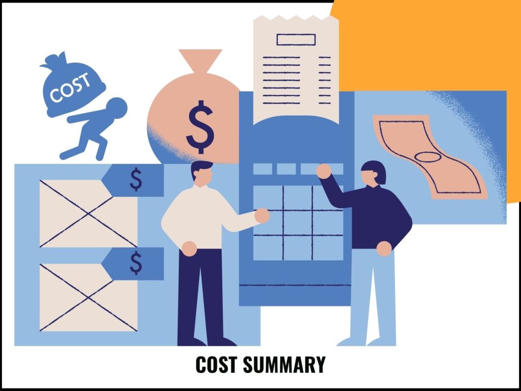 COST SUMMARY