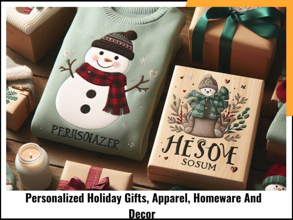 Personalized Holiday Gifts, Apparel, Homeware And Decor