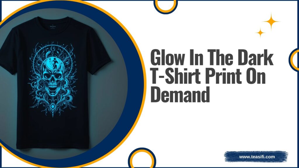glow in the dark t-shirt print on demand