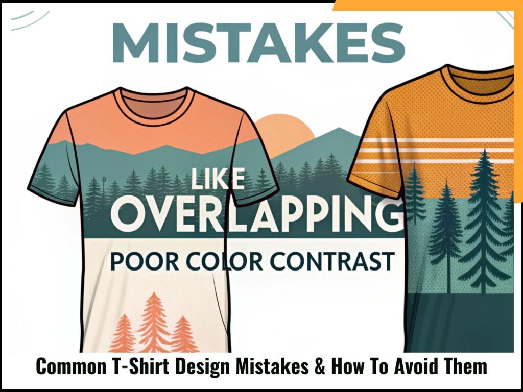 Common T-Shirt Design Mistakes & How To Avoid Them