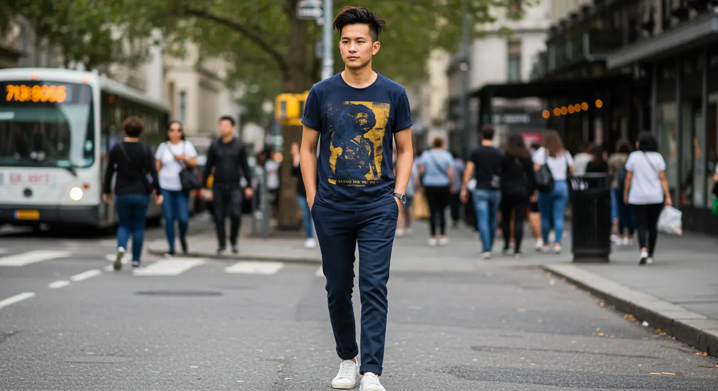 How to Build the Perfect Outfit Around a Bold Tee